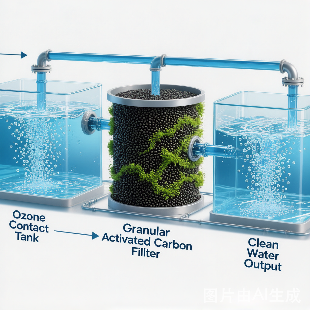 臭氧-生物活性炭联用深度处理工艺：原理与运行优化