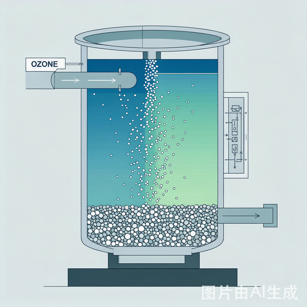 臭氧催化氧化反应器内的三相传质：为什么布气和流场设计决定了处理效率